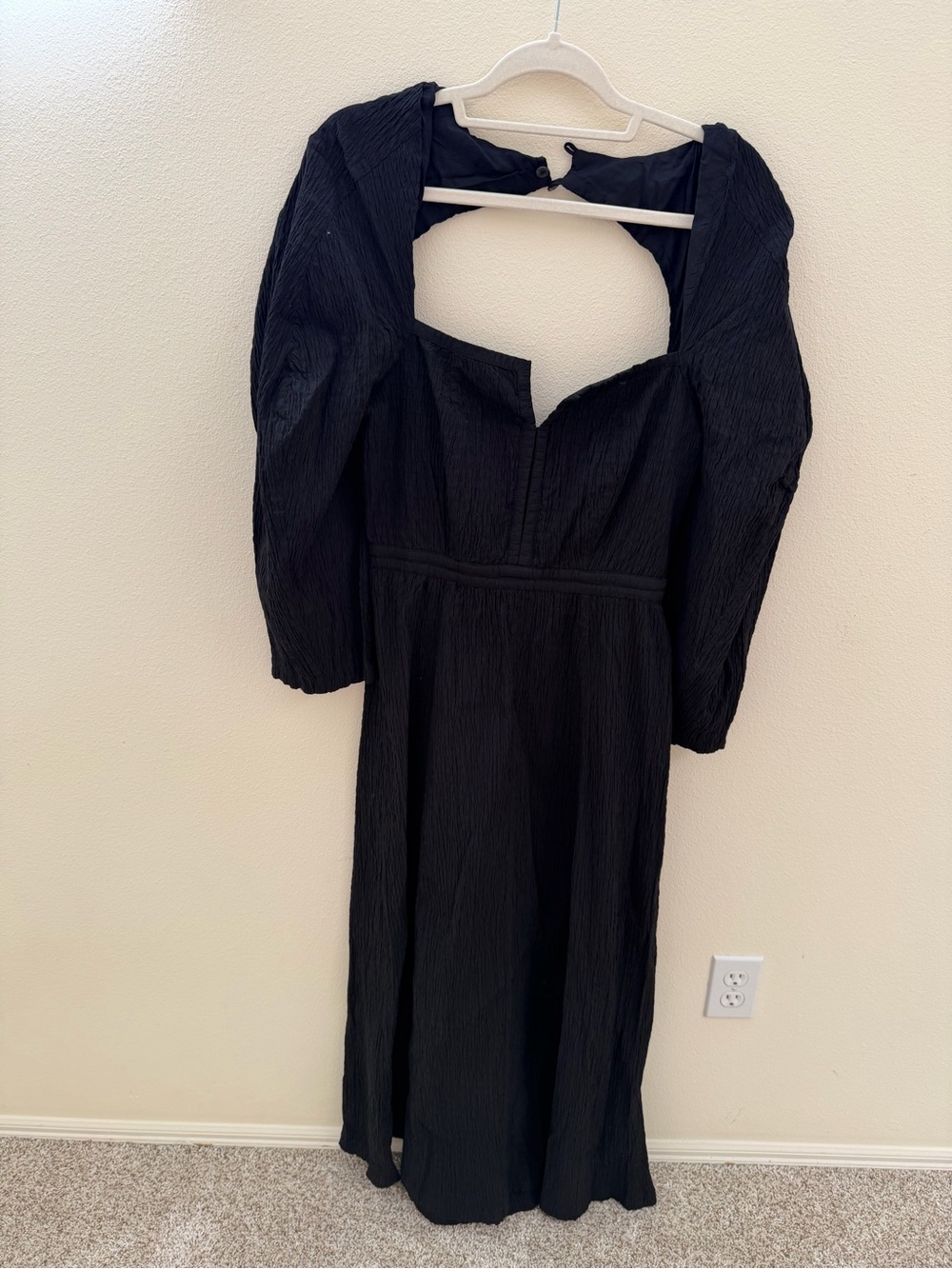 Mara Hoffman black new dress